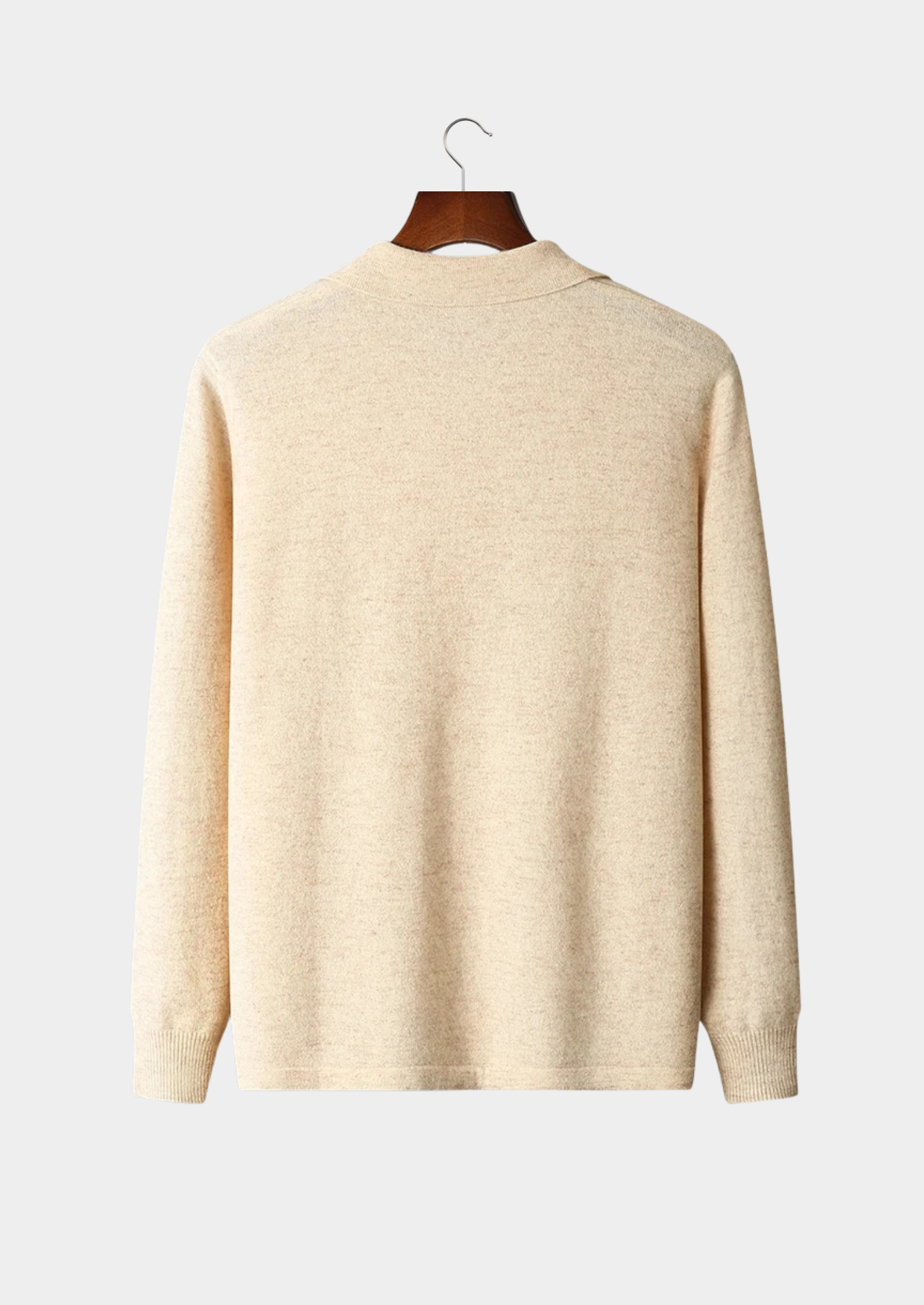 Cashmere Polo Cardigan for Women - Soft 100% Cashmere Knit Sweater