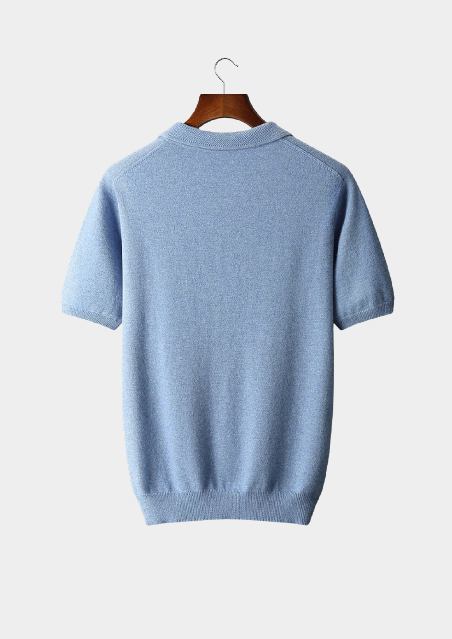 Cashmere Polo Shirt for Men - Classic Fit - 100% Soft Cashmere - Casual Wear