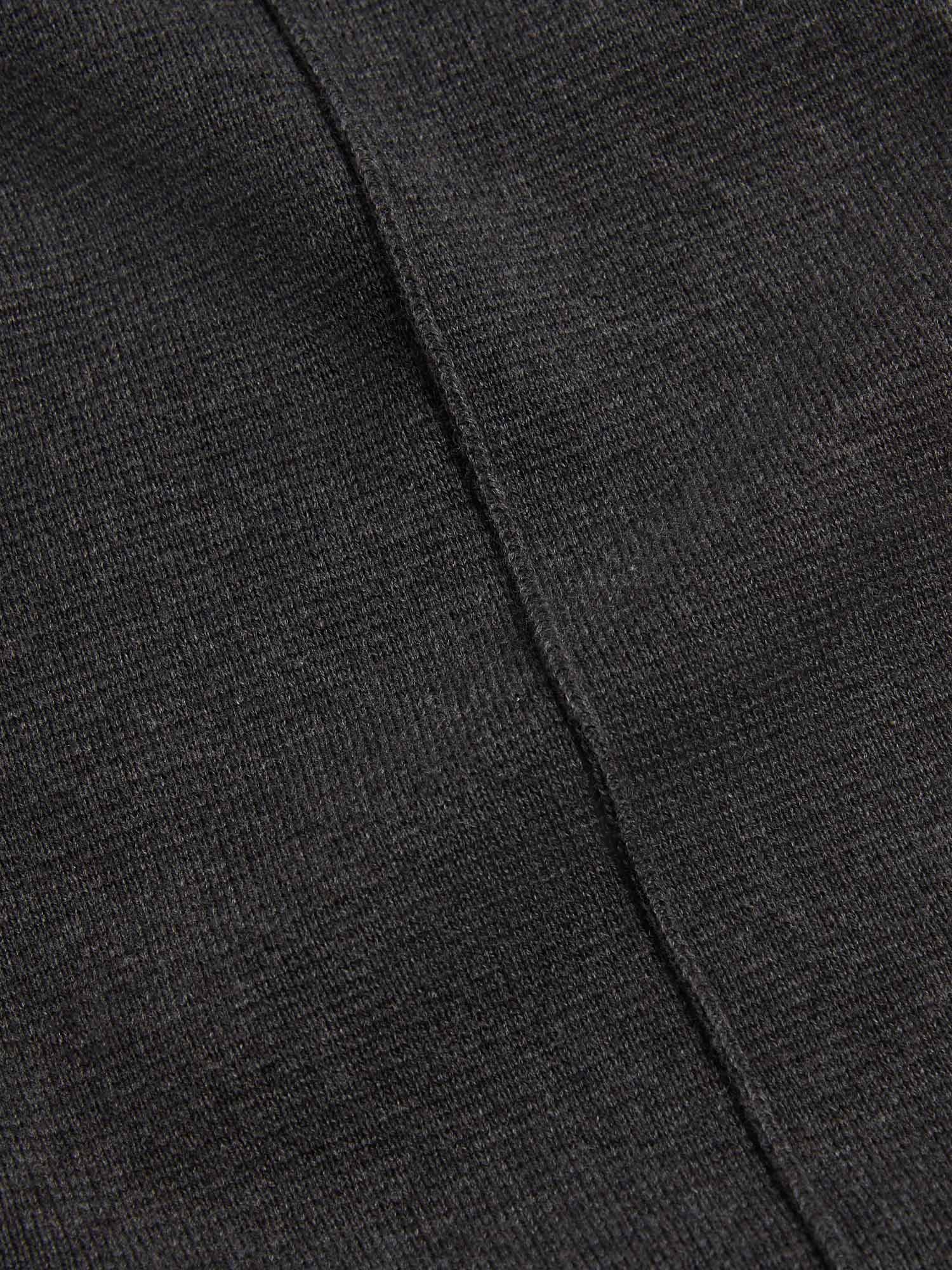 Charcoal Grey Knit Jogger Pants for Men - Comfortable Casual Wear