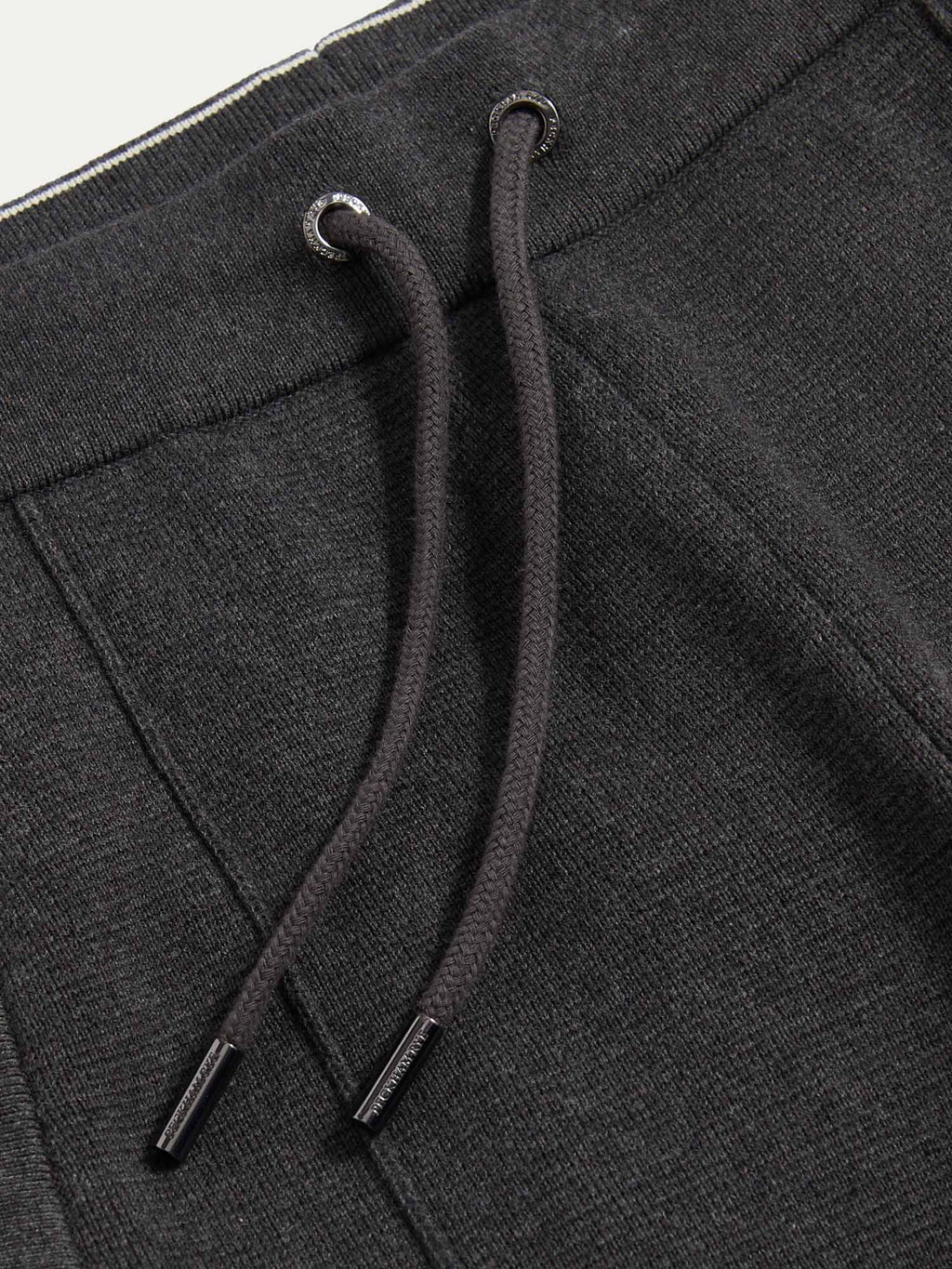 Charcoal Grey Knit Jogger Pants for Men - Comfortable Casual Wear