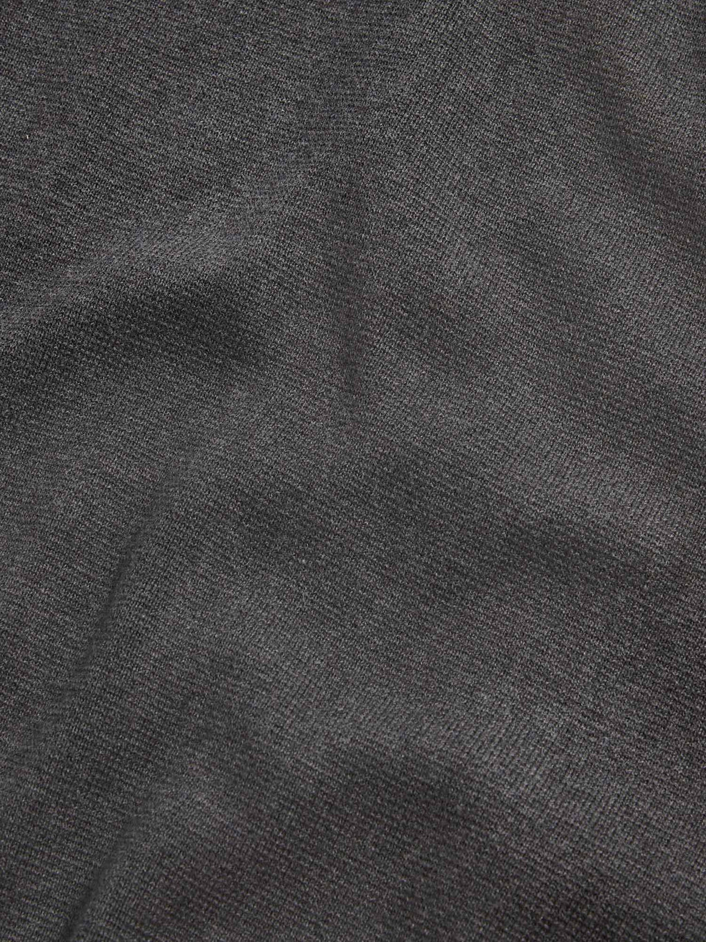 Charcoal Grey Knit Zip Hoodie for Men - Casual Wear, Milano Style