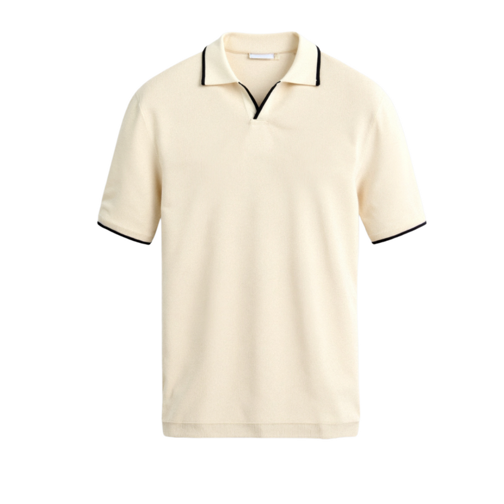 Contrast Slim Fit Polo Shirt - Soft Cotton Blend - Casual Wear - Available in Multiple Colors