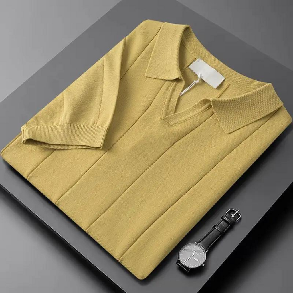 Cotton Polo Shirt for Men - Classic Fit, Casual Wear, Multiple Colors Available