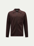 Java Jersey Interlock Zip Funnel Sweatshirt for Casual Wear