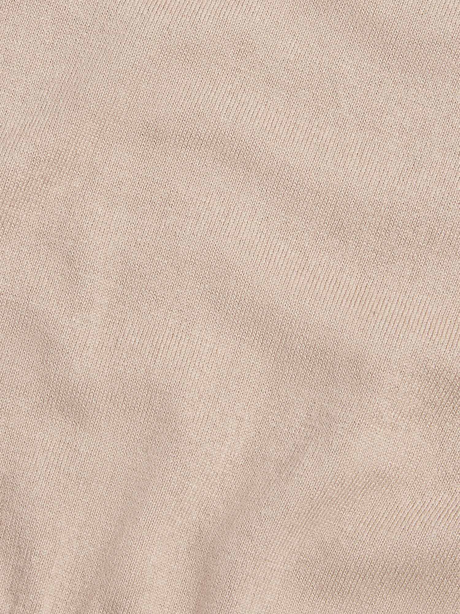 Jersey Knit Crew Sweater in Simply Taupe for Casual Wear