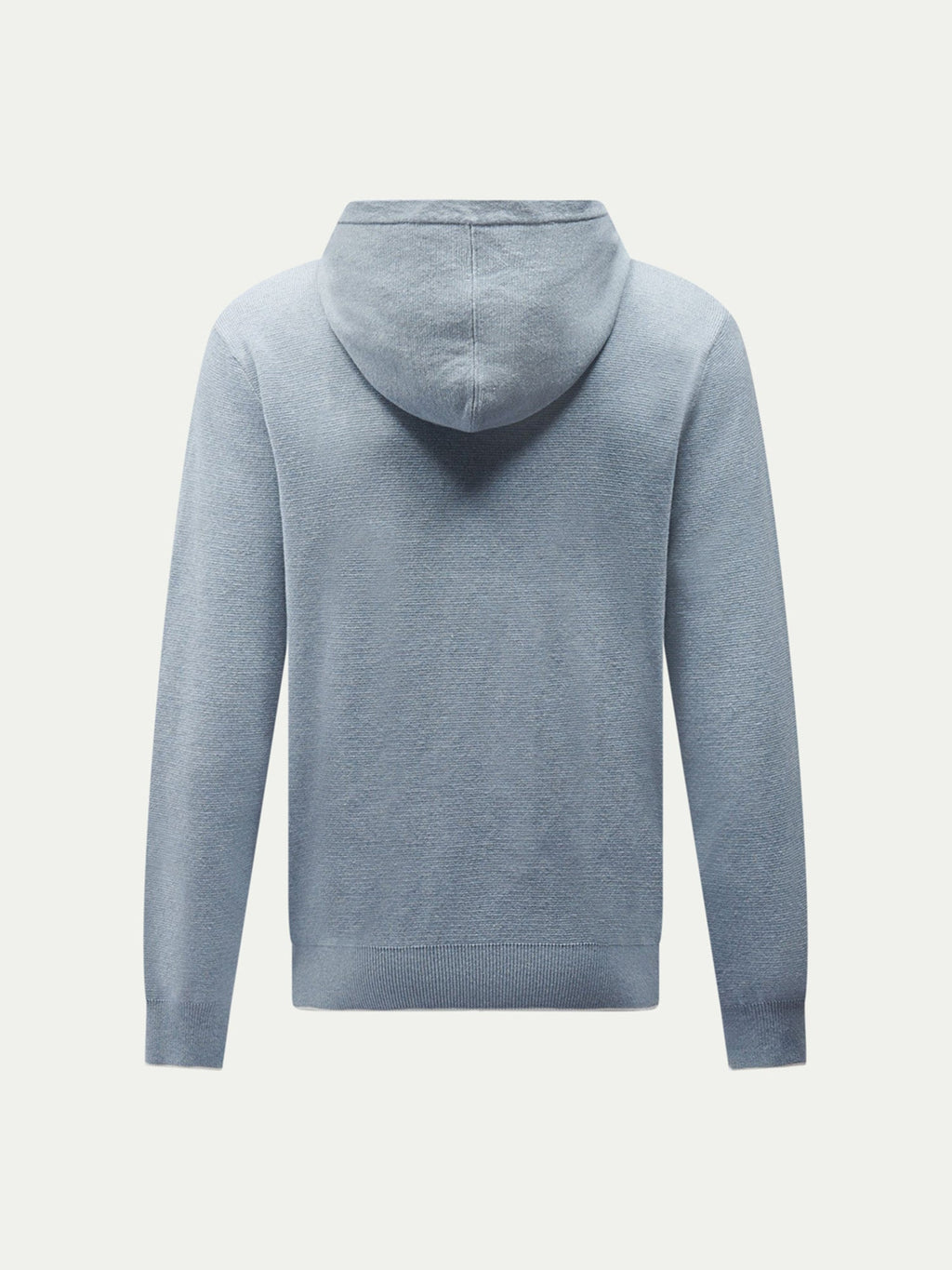 Knit Zip Hoodie Blue Blizzard - Comfortable Casual Wear for Everyday Use