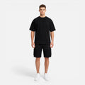 Men’s Casual Summer T-Shirt and Cargo Shorts Set - Comfortable Cotton Outfit