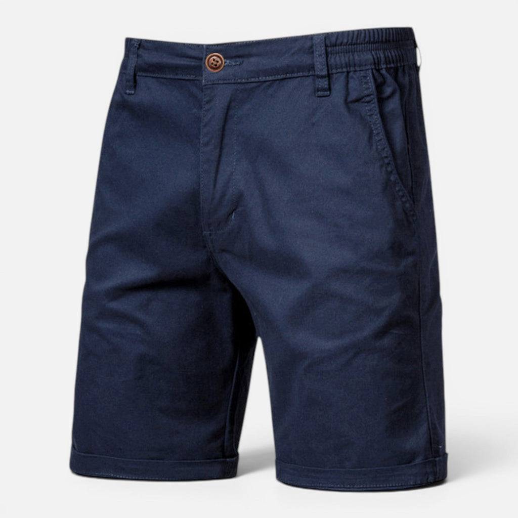 Men's Chino Shorts Relaxed Fit Cotton Casual Summer Wear