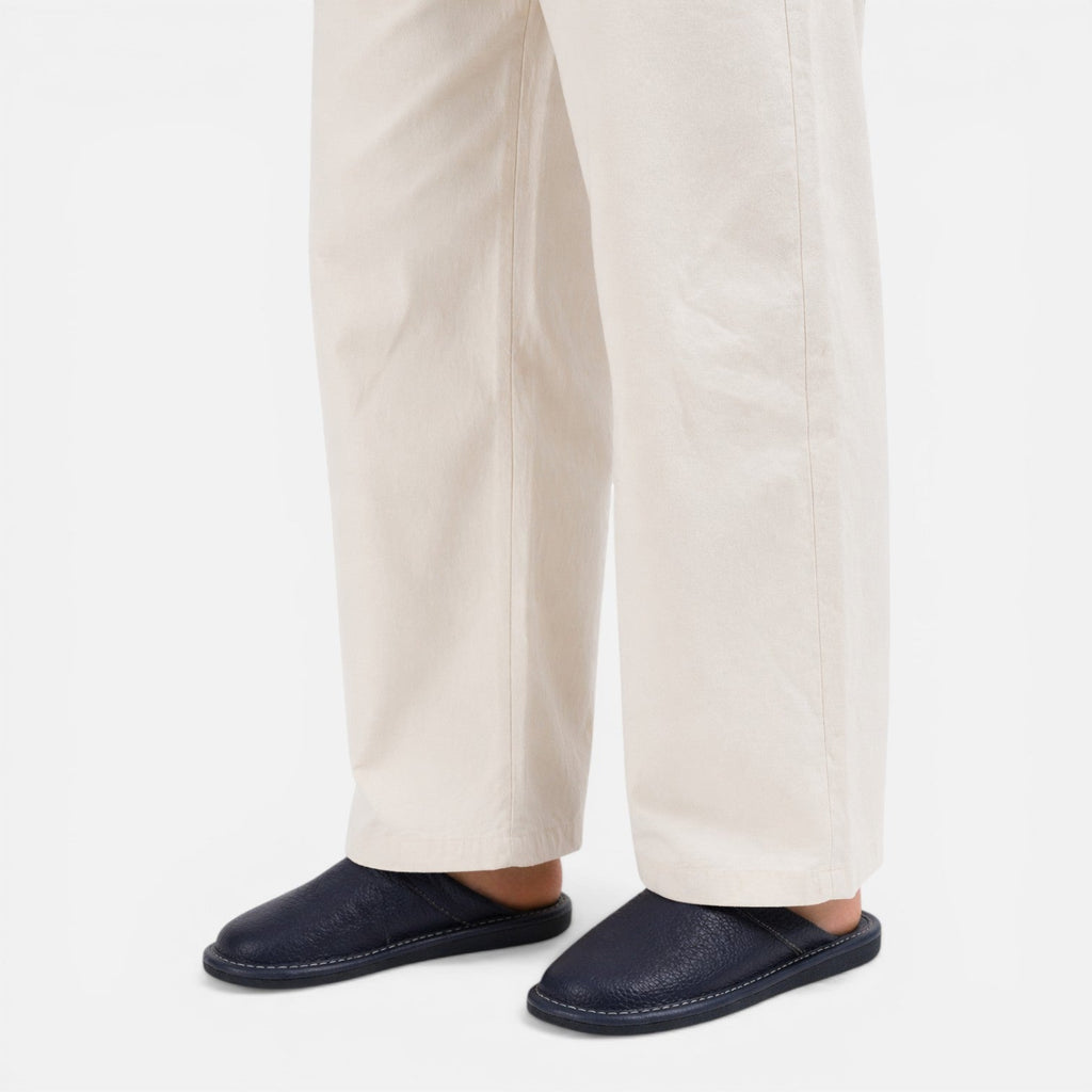 Men's Ergonomic Slip-On Slippers with Durable Sole for Indoor Comfort