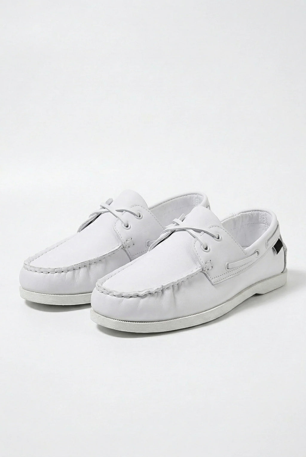 Men's Leather Boat Shoes - Casual Spring Style for Everyday Wear
