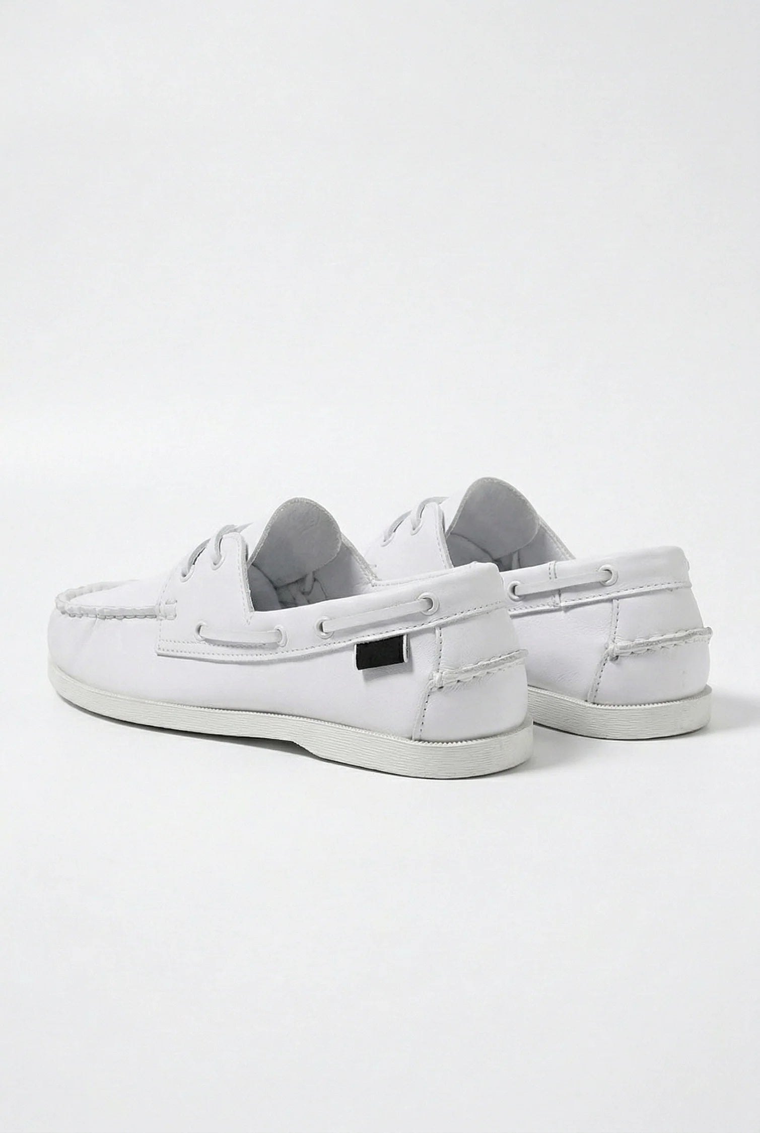 Men's Leather Boat Shoes - Casual Spring Style for Everyday Wear