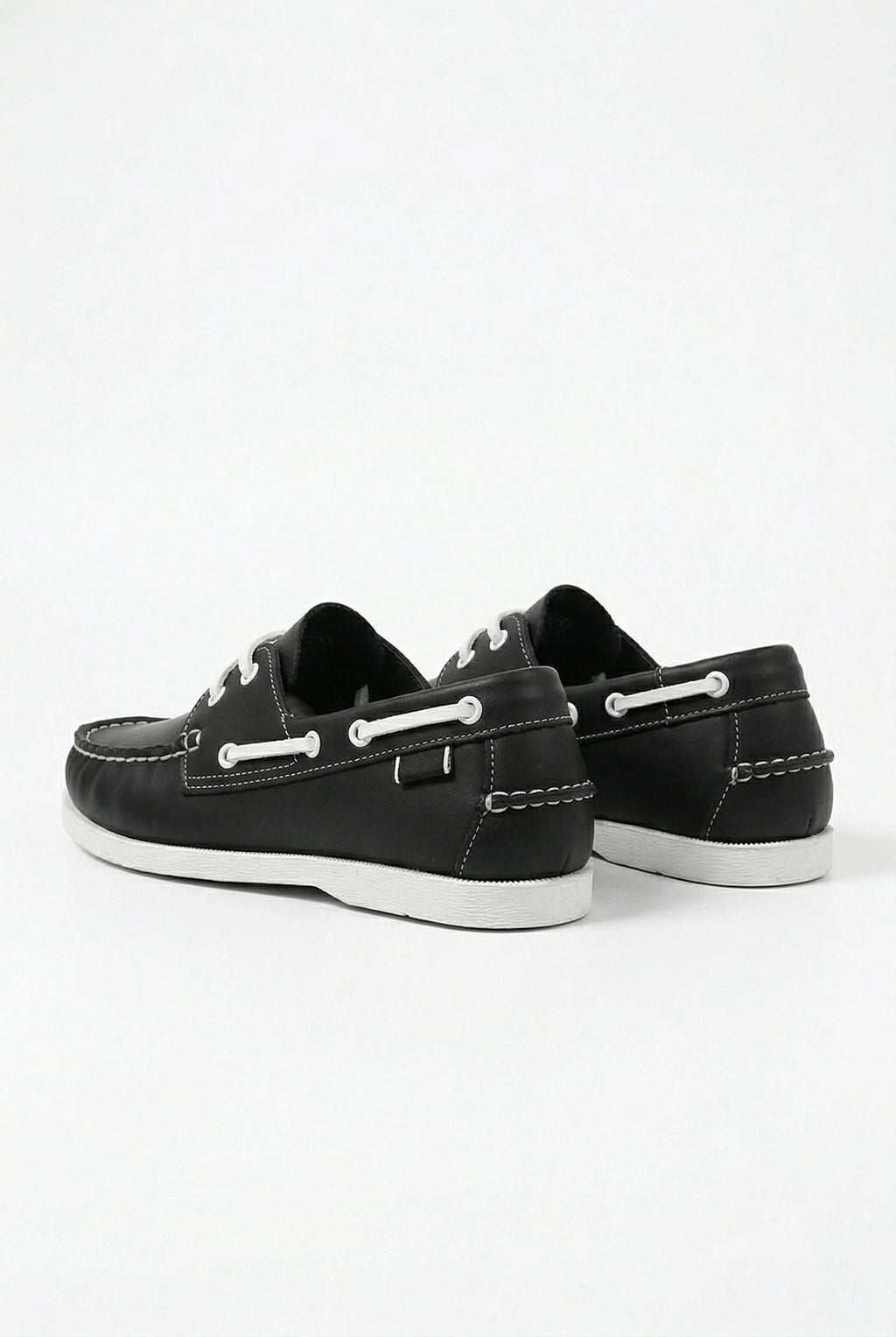 Men's Leather Boat Shoes - Casual Spring Style for Everyday Wear