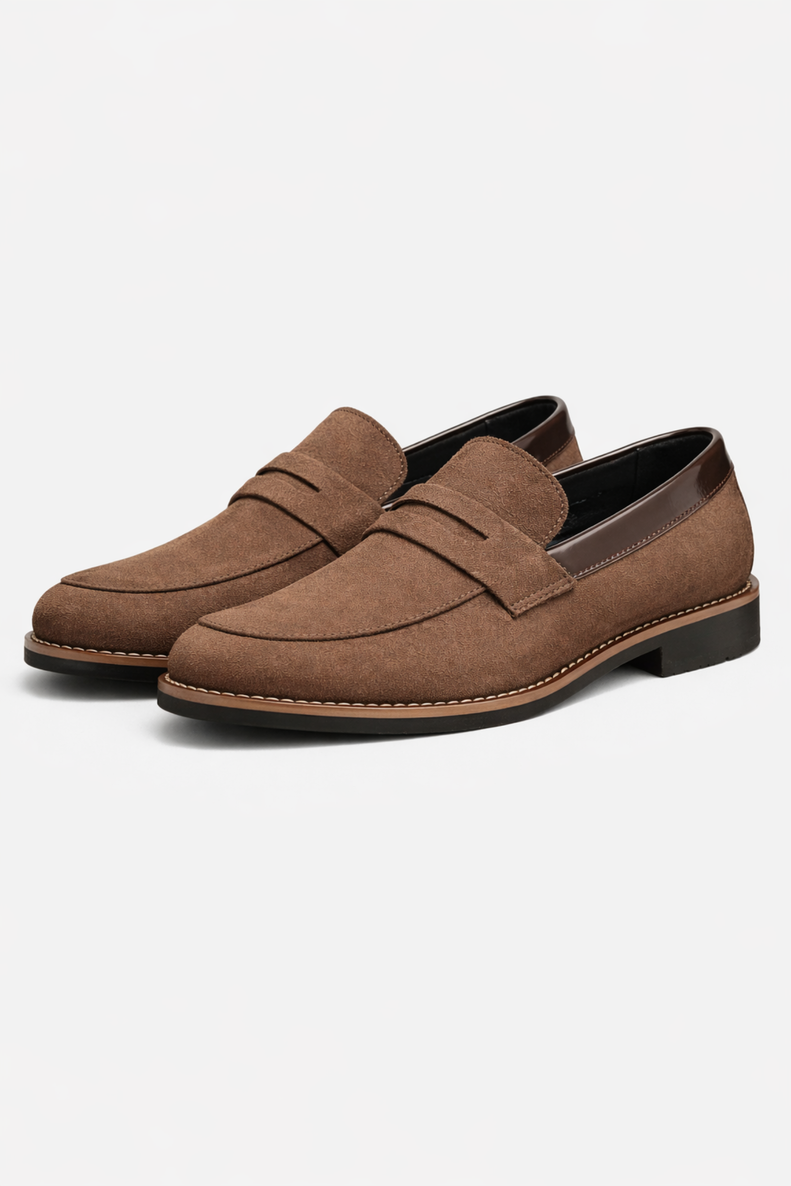 Men's Leather Loafers - Classic Casual Style for Everyday Wear
