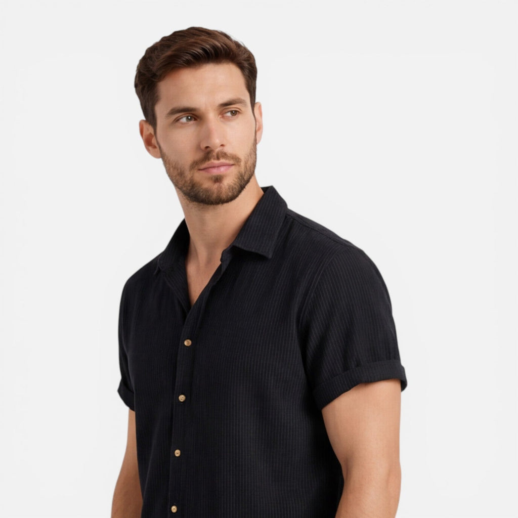 Men's Lightweight Summer Shirt and Shorts Set - Casual Co-Ord Outfit
