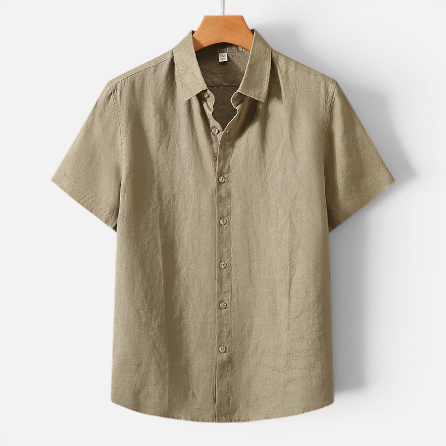 Men's Linen Short Sleeve Shirt | Breathable Comfort | Classic Fit