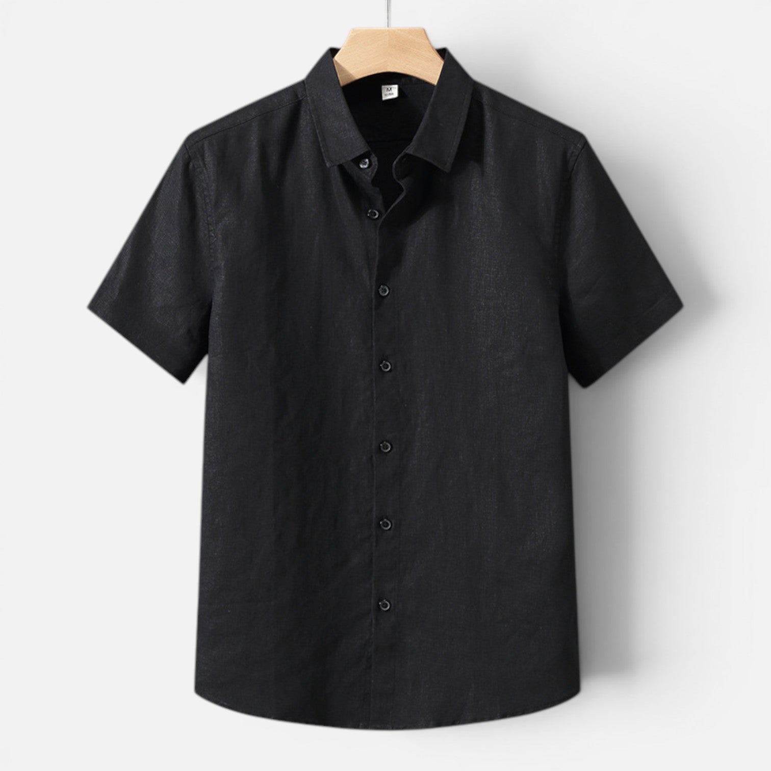 Men's Linen Short Sleeve Shirt | Breathable Comfort | Classic Fit