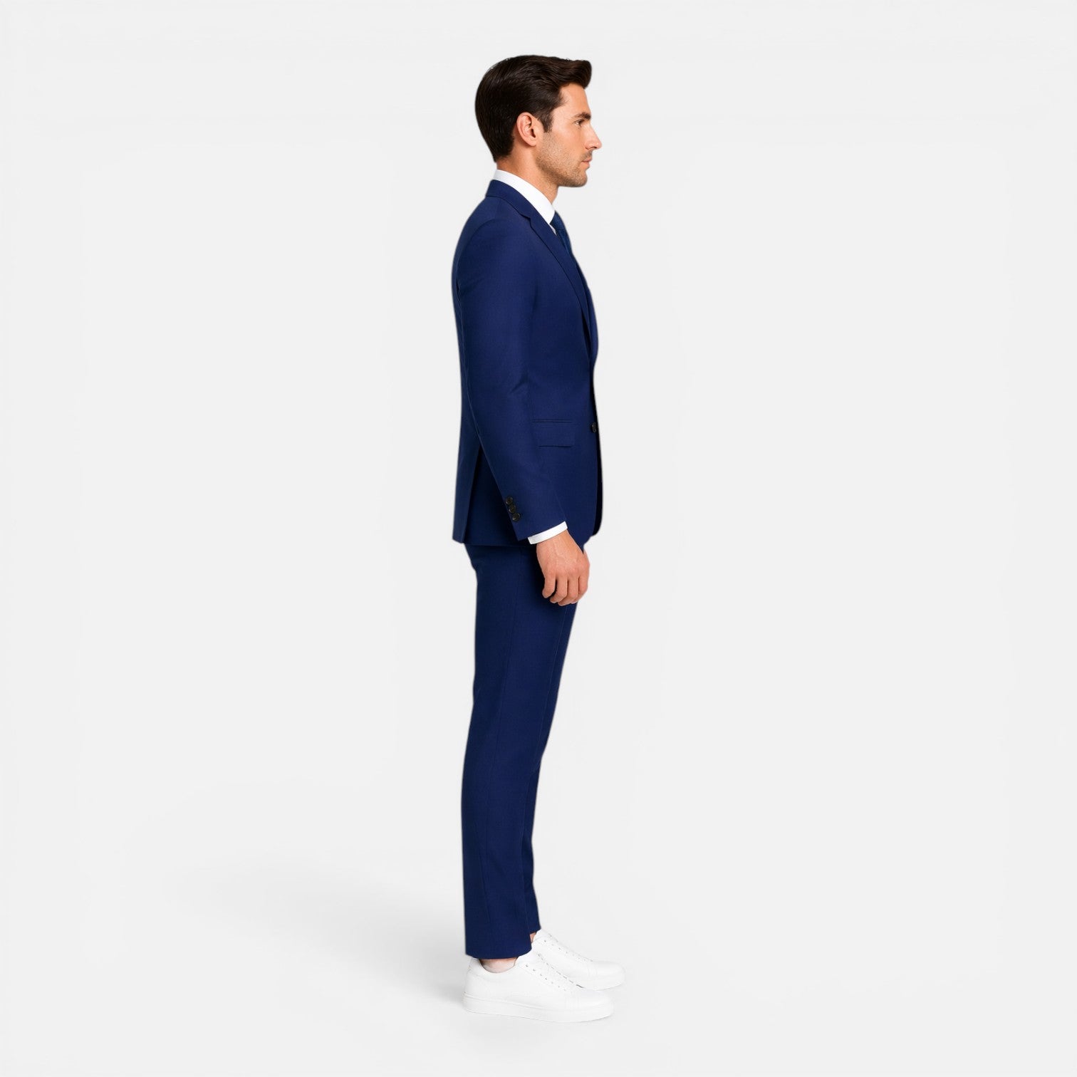 Men's Slim Fit Linen Suit for Wedding Guests - Formal Attire
