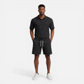 Men's Structured Knit Polo and Shorts Set | Breathable Summer Outfit