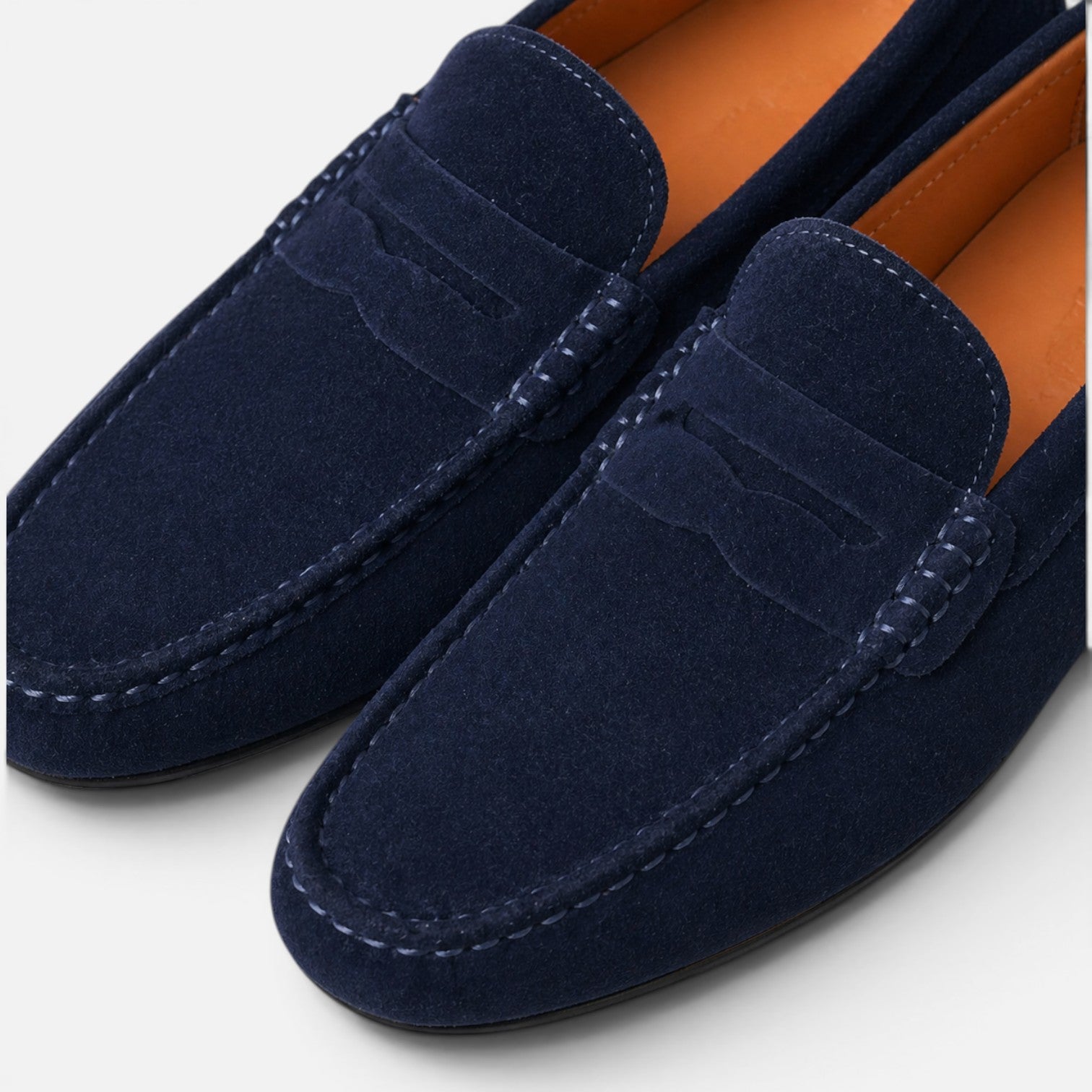 Men's Suede Loafers | Lightweight Slip-On Comfort Shoes for Casual Wear