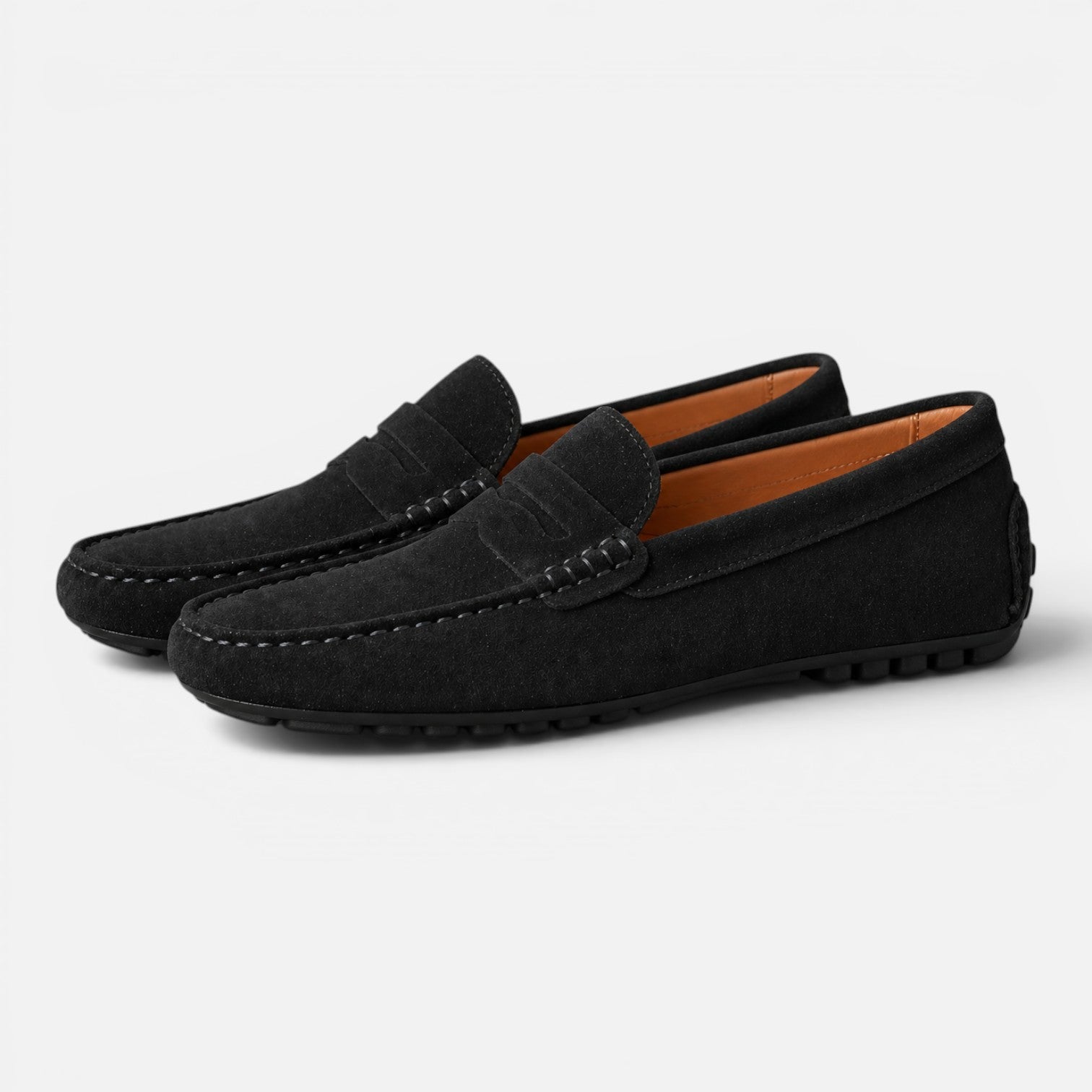 Men's Suede Loafers | Lightweight Slip-On Comfort Shoes for Casual Wear