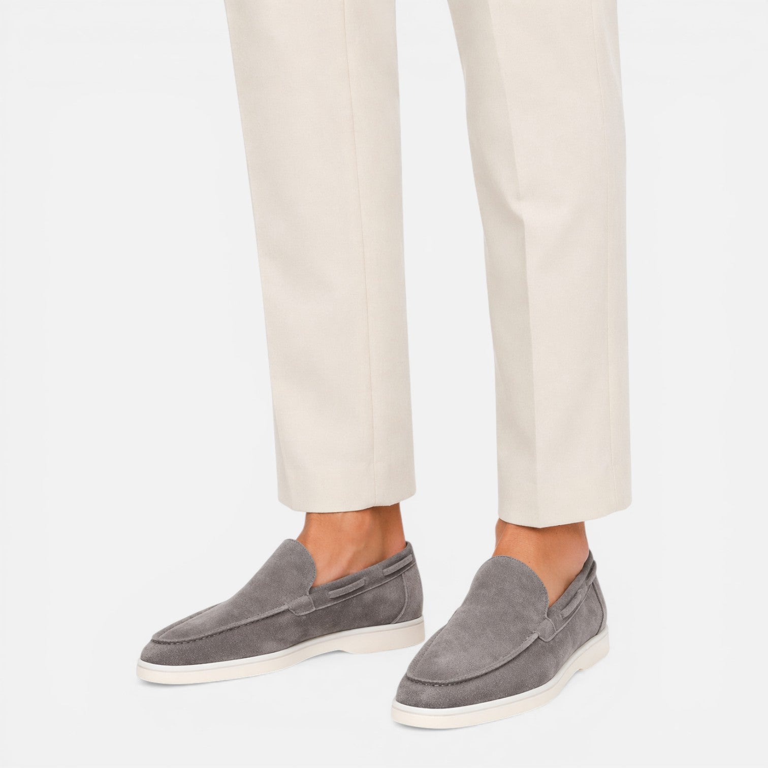 Men's Suede Slip-On Loafers | Comfortable Casual Footwear for Everyday Wear