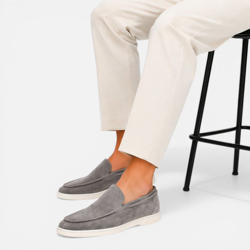Men's Suede Slip-On Loafers | Comfortable Casual Footwear for Everyday Wear