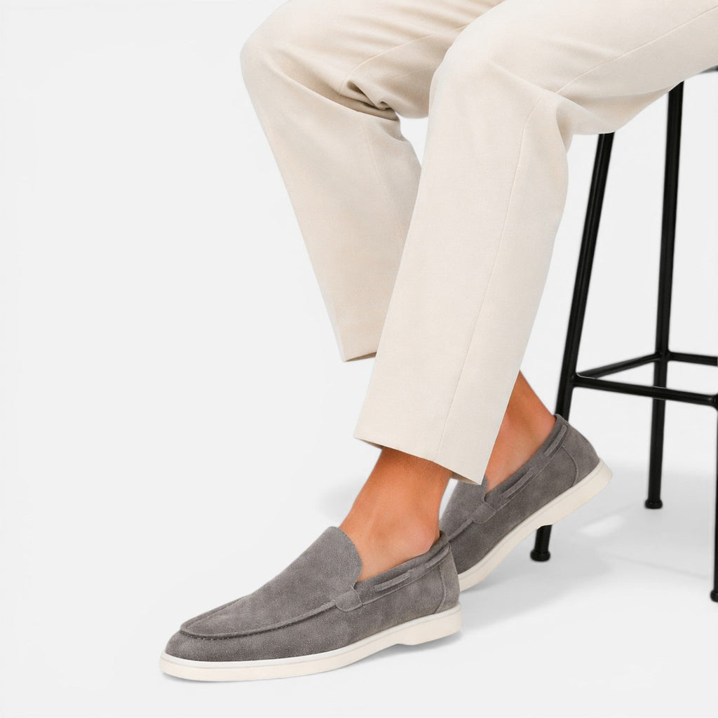 Men's Suede Slip-On Loafers | Comfortable Casual Footwear for Everyday Wear