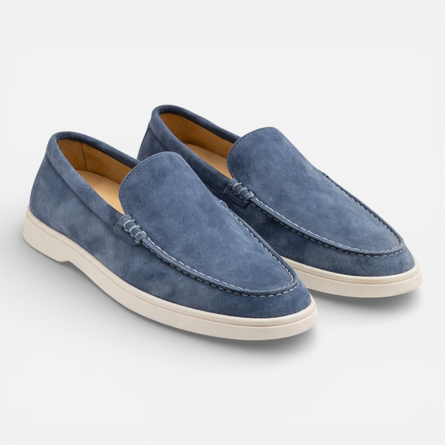 Men's Suede Slip-On Loafers | Comfortable Casual Shoes for Everyday Wear
