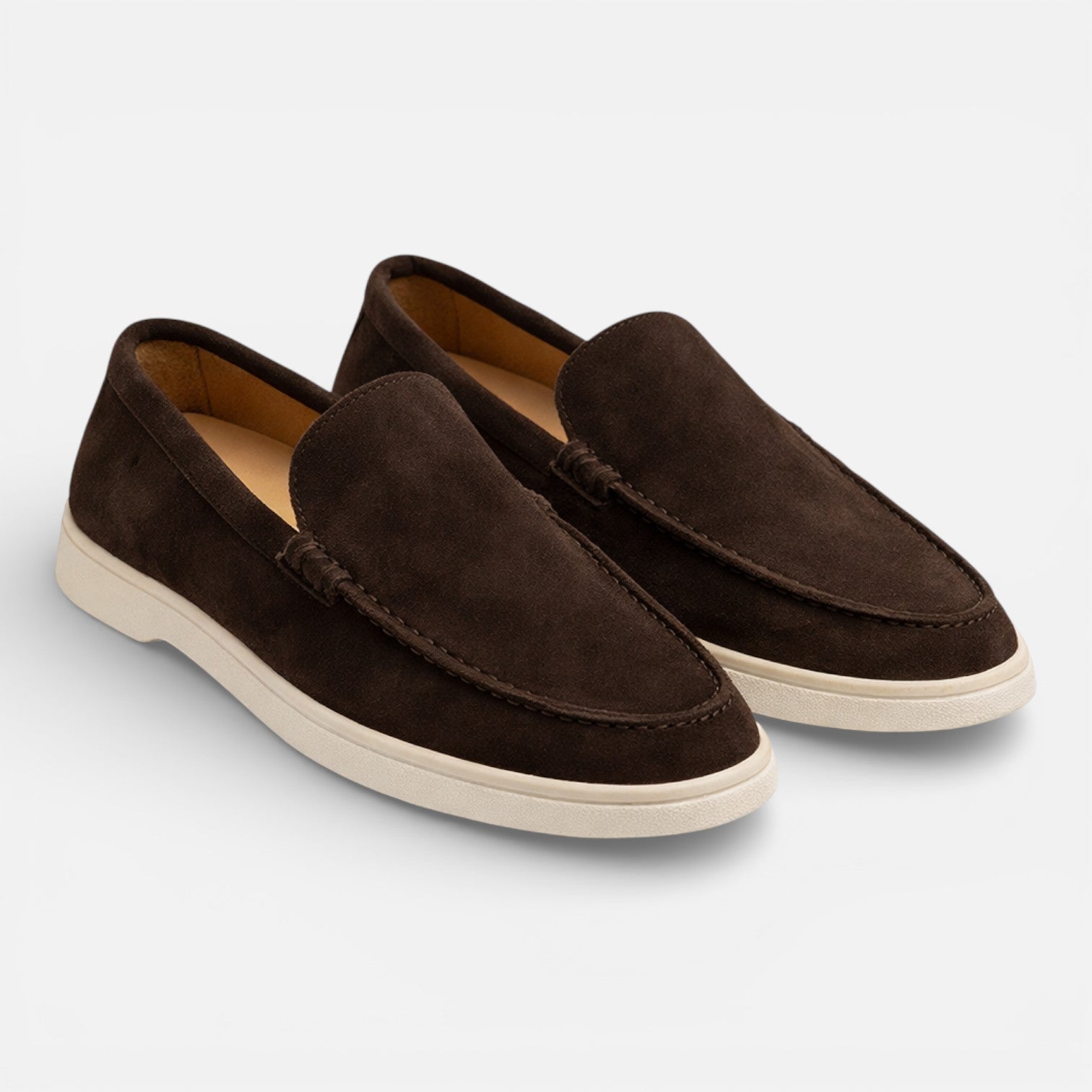 Men's Suede Slip-On Loafers | Comfortable Casual Shoes for Everyday Wear