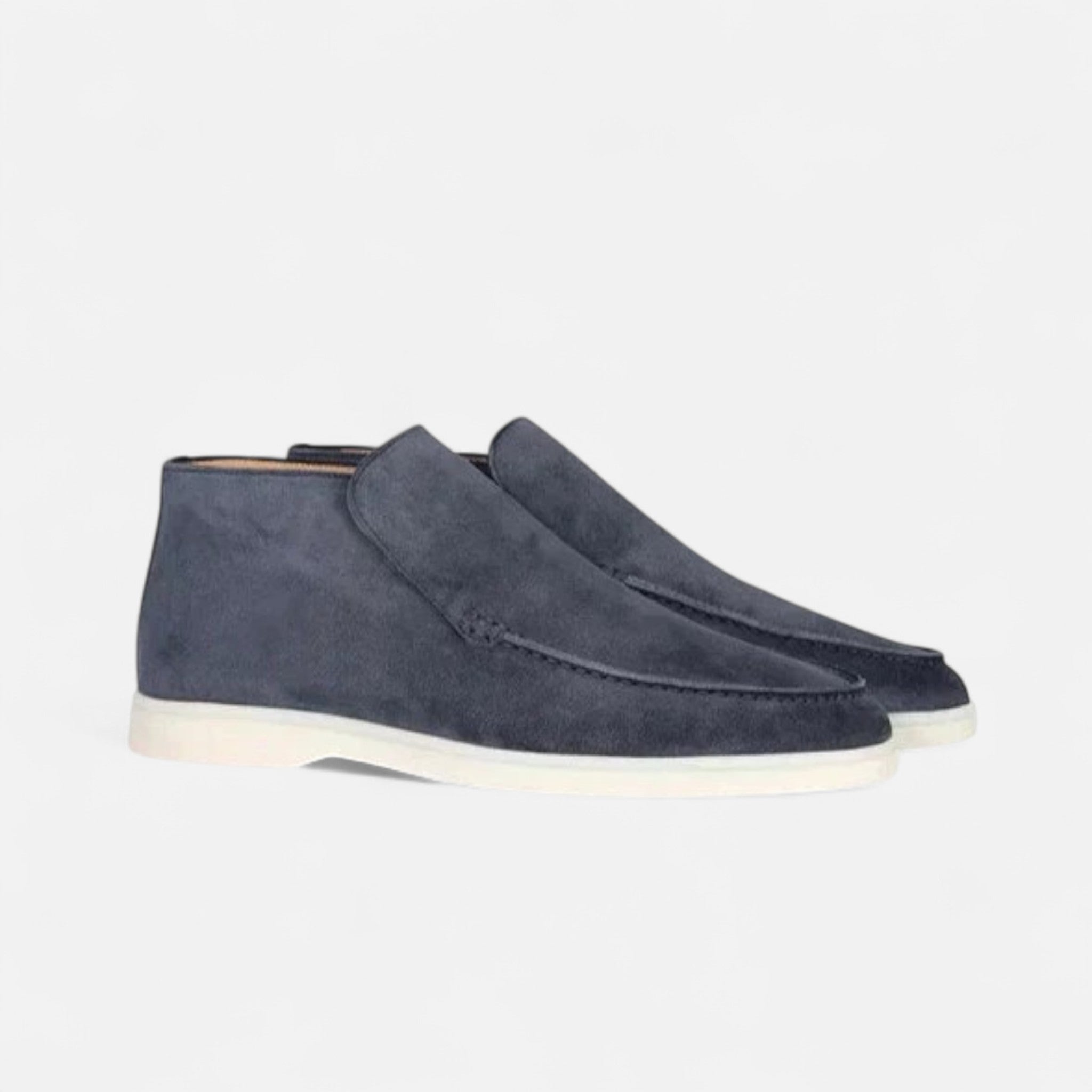 Men's Suede Slip-On Loafers for Smart Casual Wear and Everyday Comfort