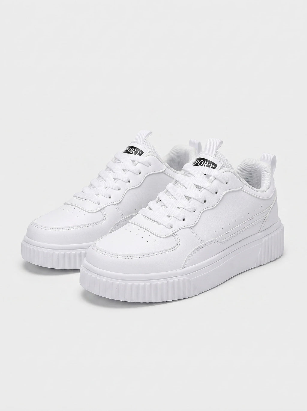 Men's White Leather Trainers for Casual Wear and Everyday Comfort