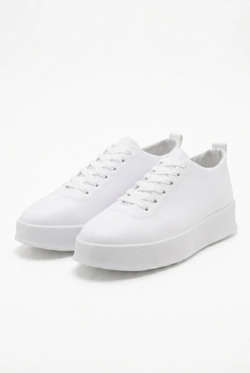 Men's White Slip-On Trainers | Casual Canvas Sneakers for Everyday Wear