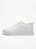 Men's White Slip-On Trainers | Casual Canvas Sneakers for Everyday Wear